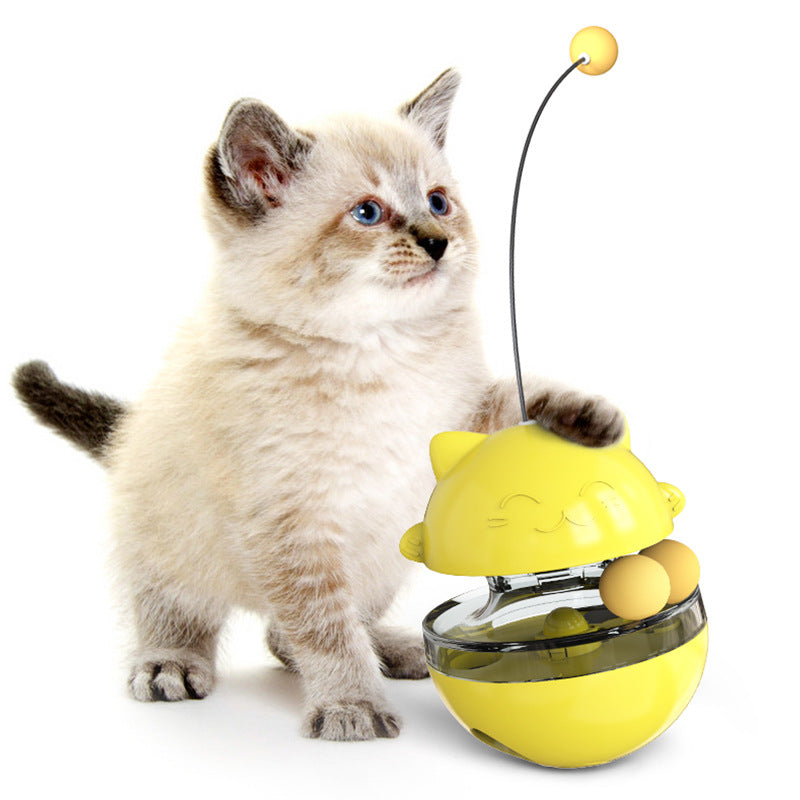 Katzen-intelligenzspielzeug Mit Wackelfunktion Und Leckerlis