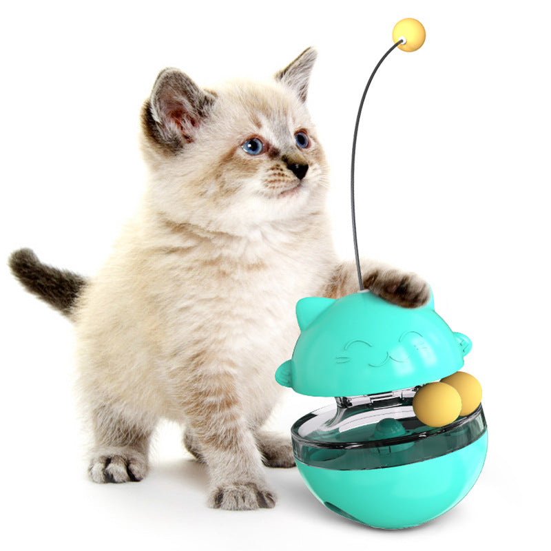 Katzen-intelligenzspielzeug Mit Wackelfunktion Und Leckerlis