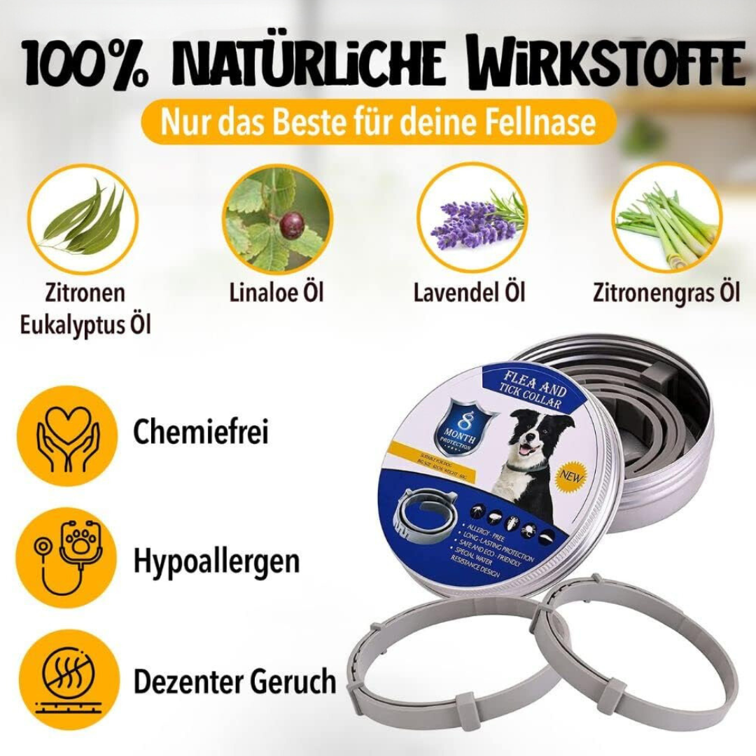 Floh- und Zeckenschutz-Halsband