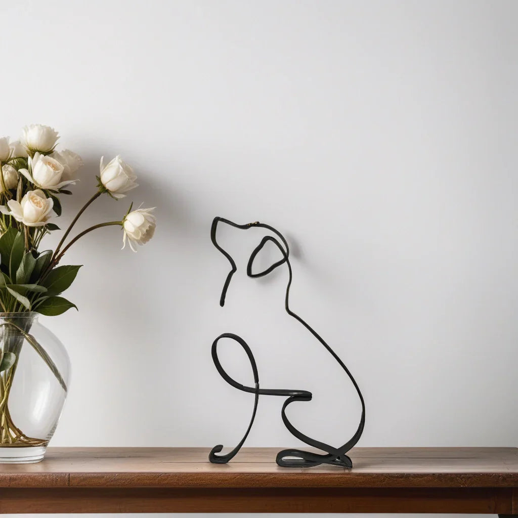 Dekorative Tierfiguren im Modernen Stil