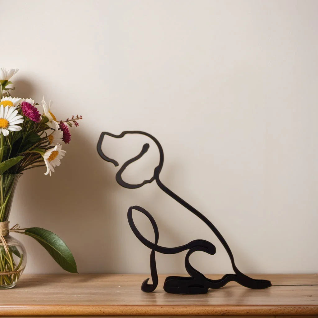 Dekorative Tierfiguren im Modernen Stil