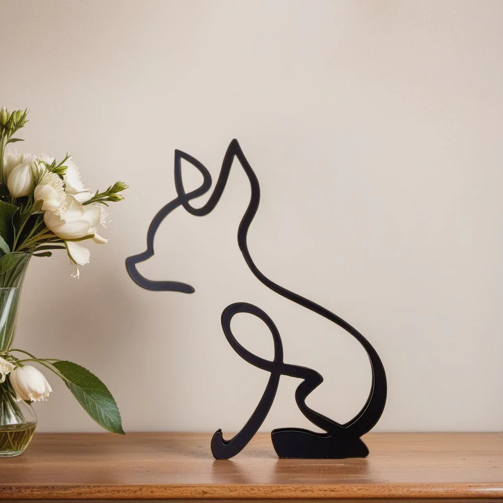 Dekorative Tierfiguren im Modernen Stil
