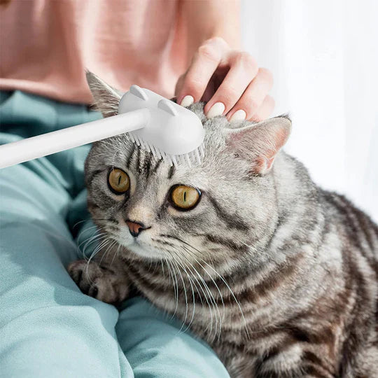 Innovative Massagebürste für Haustiere