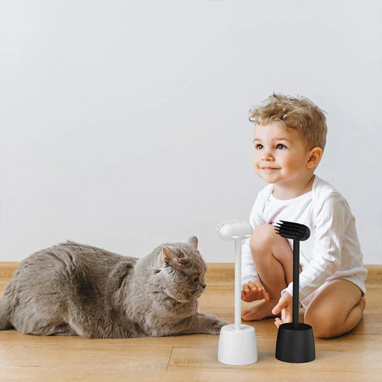 Innovative Massagebürste für Haustiere