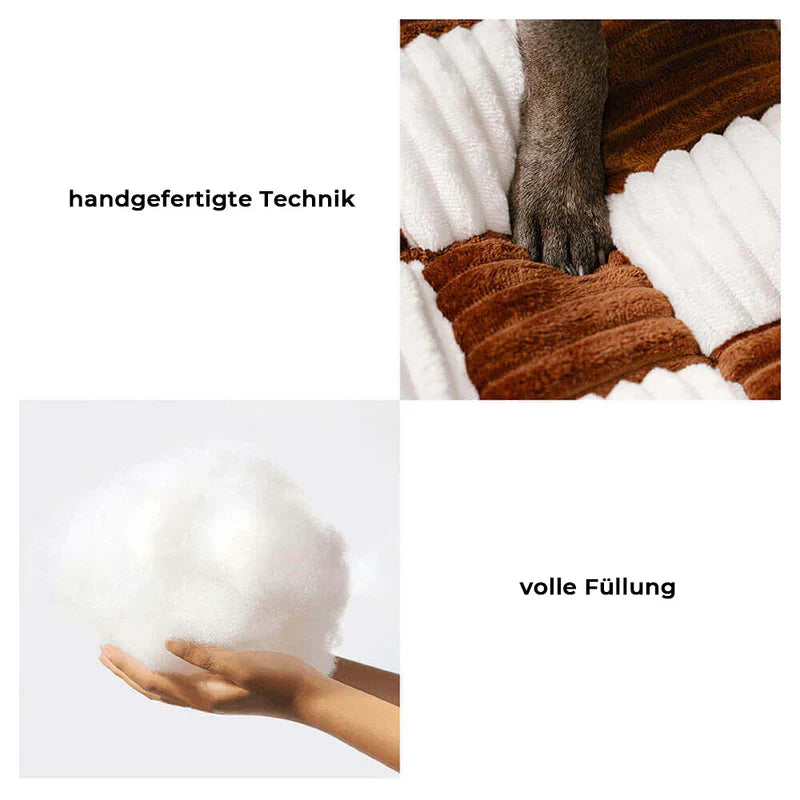 Luxuriöse Hundebettbank
