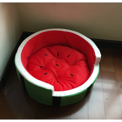 Hundebett Im Wassermelonendesign für Komfort und Entspannung