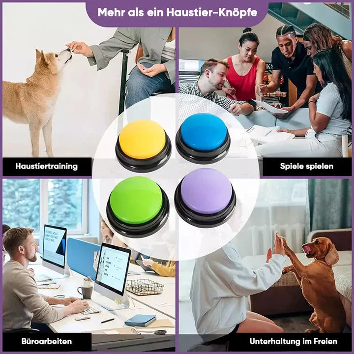 Interaktiver Sprechknopf Für Haustiere – Training & Kommunikation