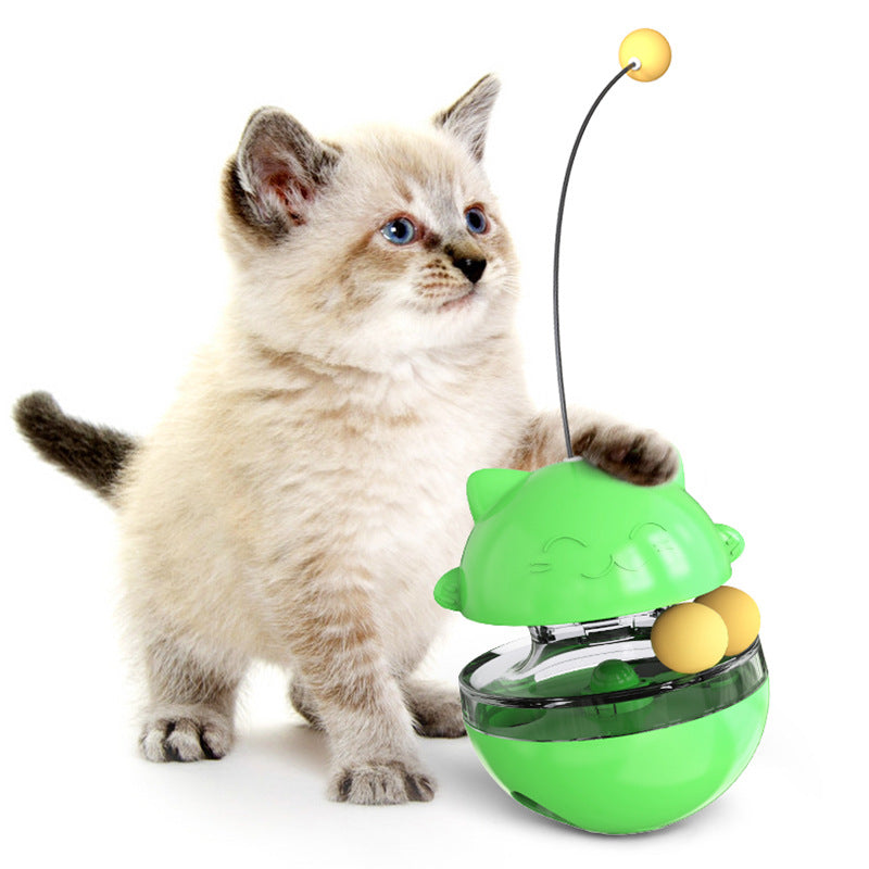 Katzen-intelligenzspielzeug Mit Wackelfunktion Und Leckerlis