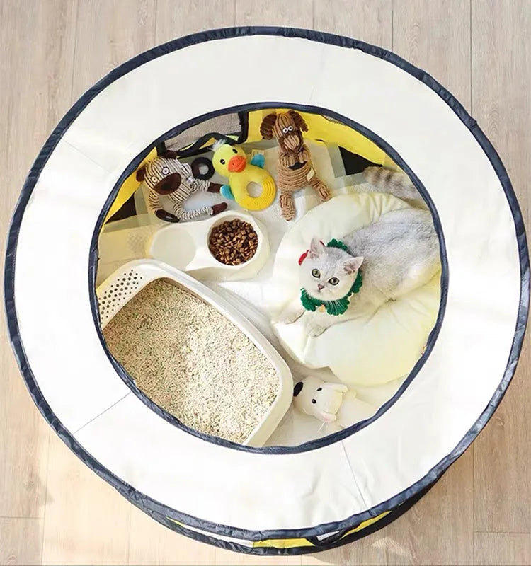 Faltbares Hundezelt mit Tragetasche – Robustes Haustierzelt für Innen und Außen