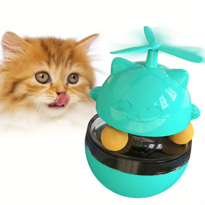 Katzen-intelligenzspielzeug Mit Wackelfunktion Und Leckerlis
