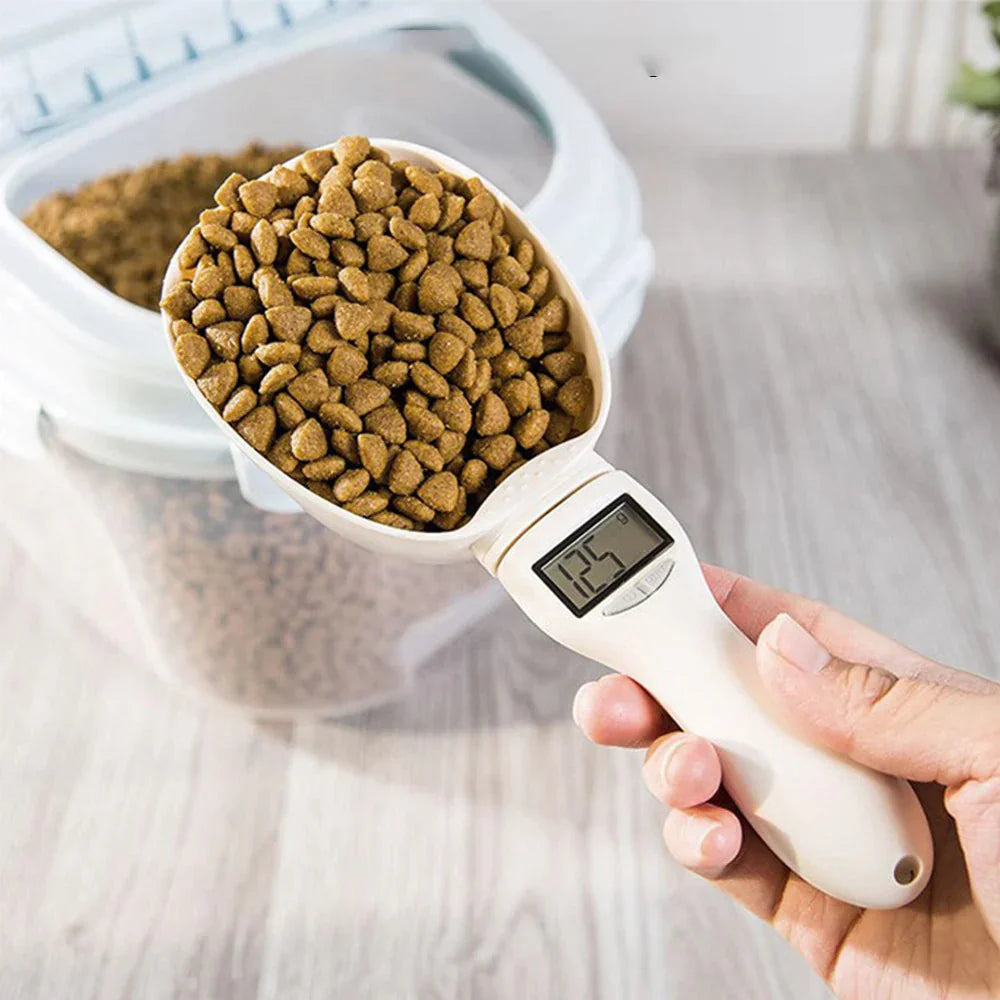 Digitaler Futterdosierlöffel für Haustiere