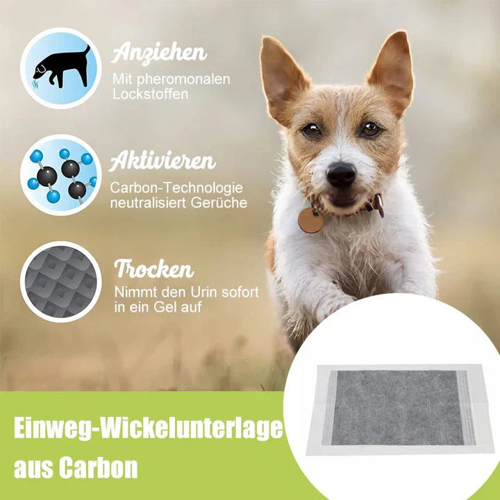 Carbon Haustier-Trainingspads - 50 Stück