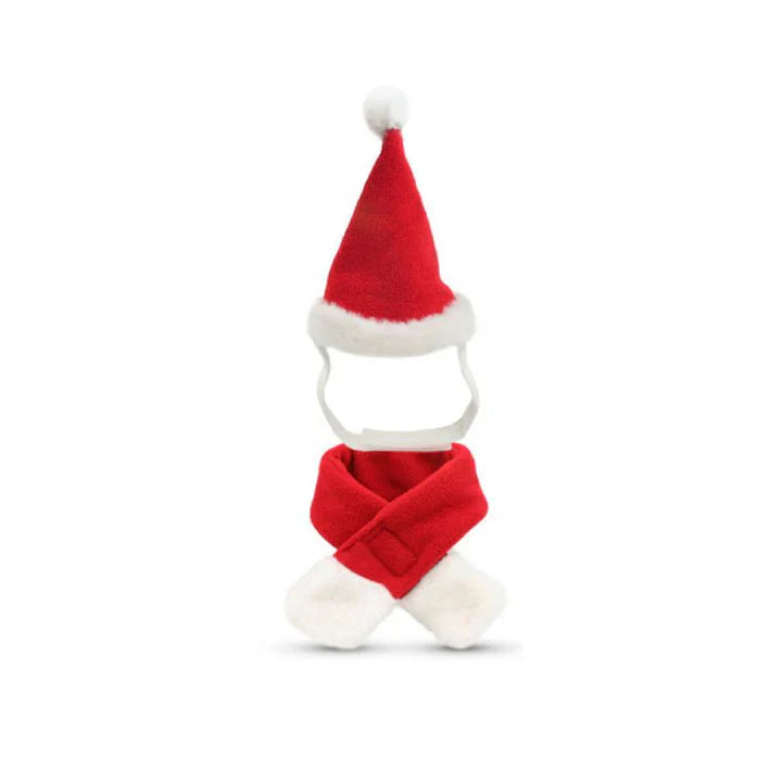Weihnachtsmütze Mit Schal Für Haustiere