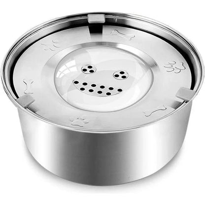 Edelstahl-Trinknapf mit Leck-Stop-Funktion für Hunde