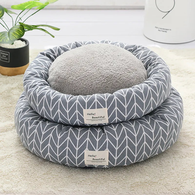 Hundebett Im Karierten Design für Gemütliche Ruhepausen
