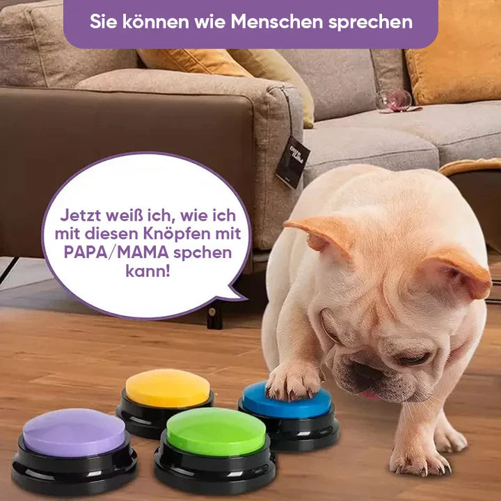 Interaktiver Sprechknopf Für Haustiere – Training & Kommunikation
