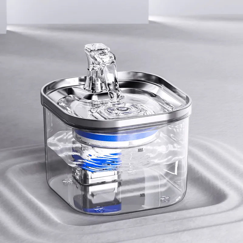 Automatischer Trinkbrunnen Für Katzen Und Hunde – Leiser Wasserspender Mit Filter