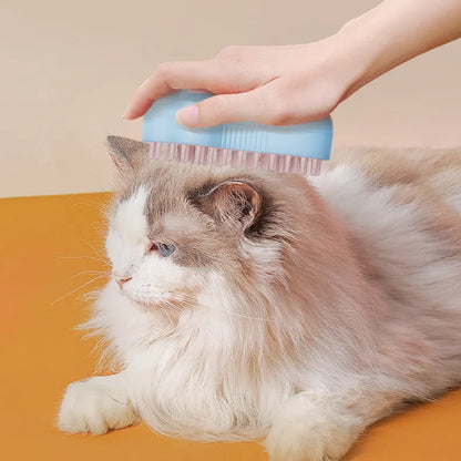 Elektrische Katzenbürste mit Massagefunktion für Sanfte Fellpflege