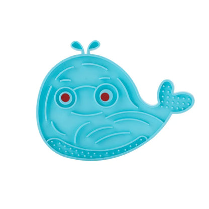 Lustige Fisch-Matte für Kinder – Rutschfeste Silikon-Spielmatte