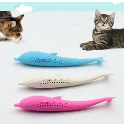 Silikon Haustier-Spielzeug In Walform Kauspielzeug für Katzen und Kleine Hunde