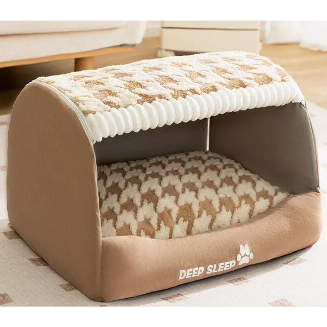 Kuscheliges Hundehaus Deluxe
