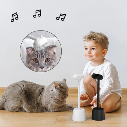 Innovative Massagebürste für Haustiere