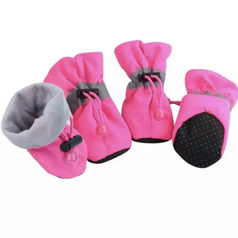 Schützende Hundepfotenschuhe Für Schnee Und Eis