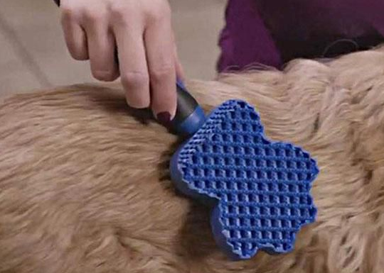 Multifunktionale Silikon-hundebürste Mit Massagefunktion Für Sanfte Fellpflege