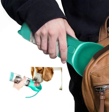 3-in-1 Tragbare Wasserflasche für Haustiere