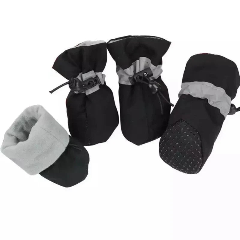 Schützende Hundepfotenschuhe Für Schnee Und Eis