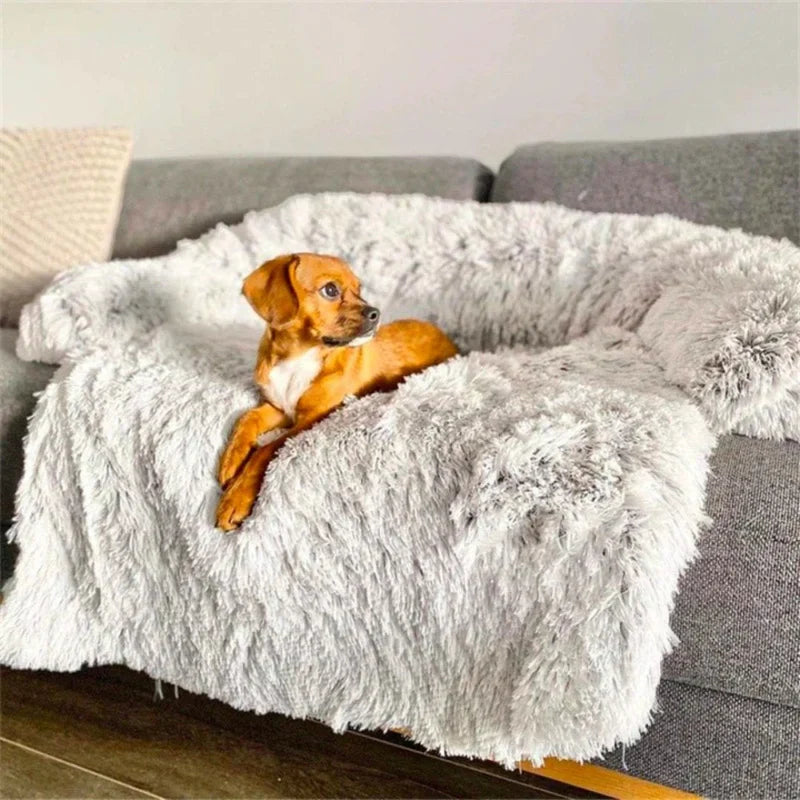 Kuscheliges Hundesofa mit luxuriösem Design