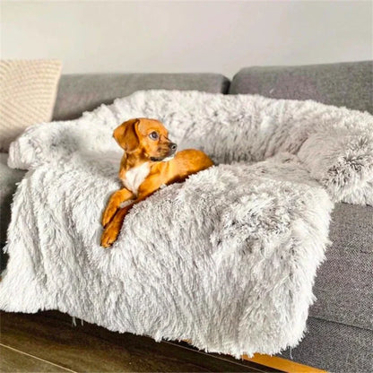 Kuscheliges Hundesofa mit luxuriösem Design