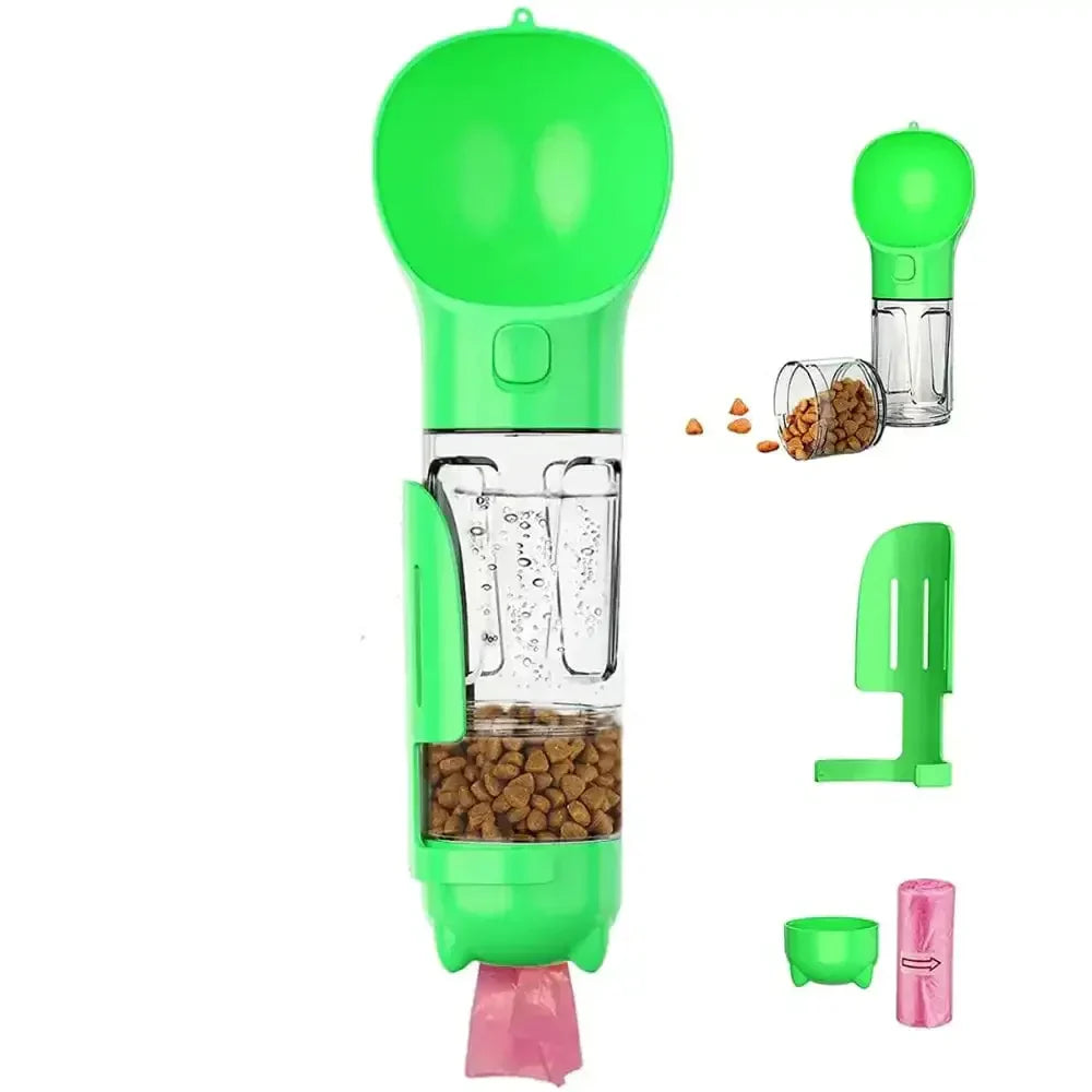 3-in-1 Tragbare Wasserflasche für Haustiere