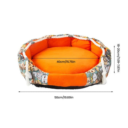 Robustes Hundebett Mit Spielseil Und Stauraum