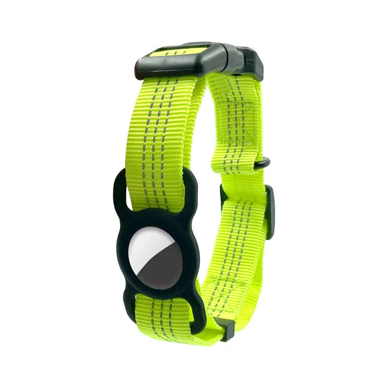 Verstellbares Hundehalsband mit Reflektorstreifen – In Verschiedenen Farben Erhältlich