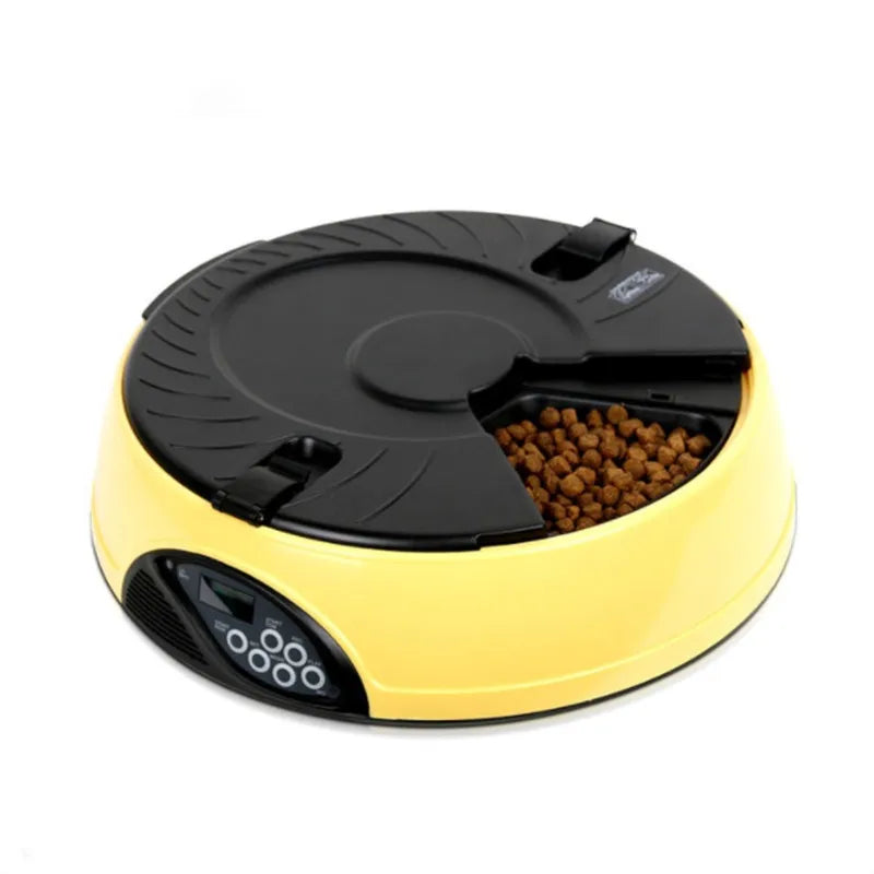 Automatischer Futterspender für Hunde und Katzen mit Timer und Portionskontrolle