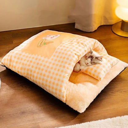 Katzen Kuscheltraum Schlafbett
