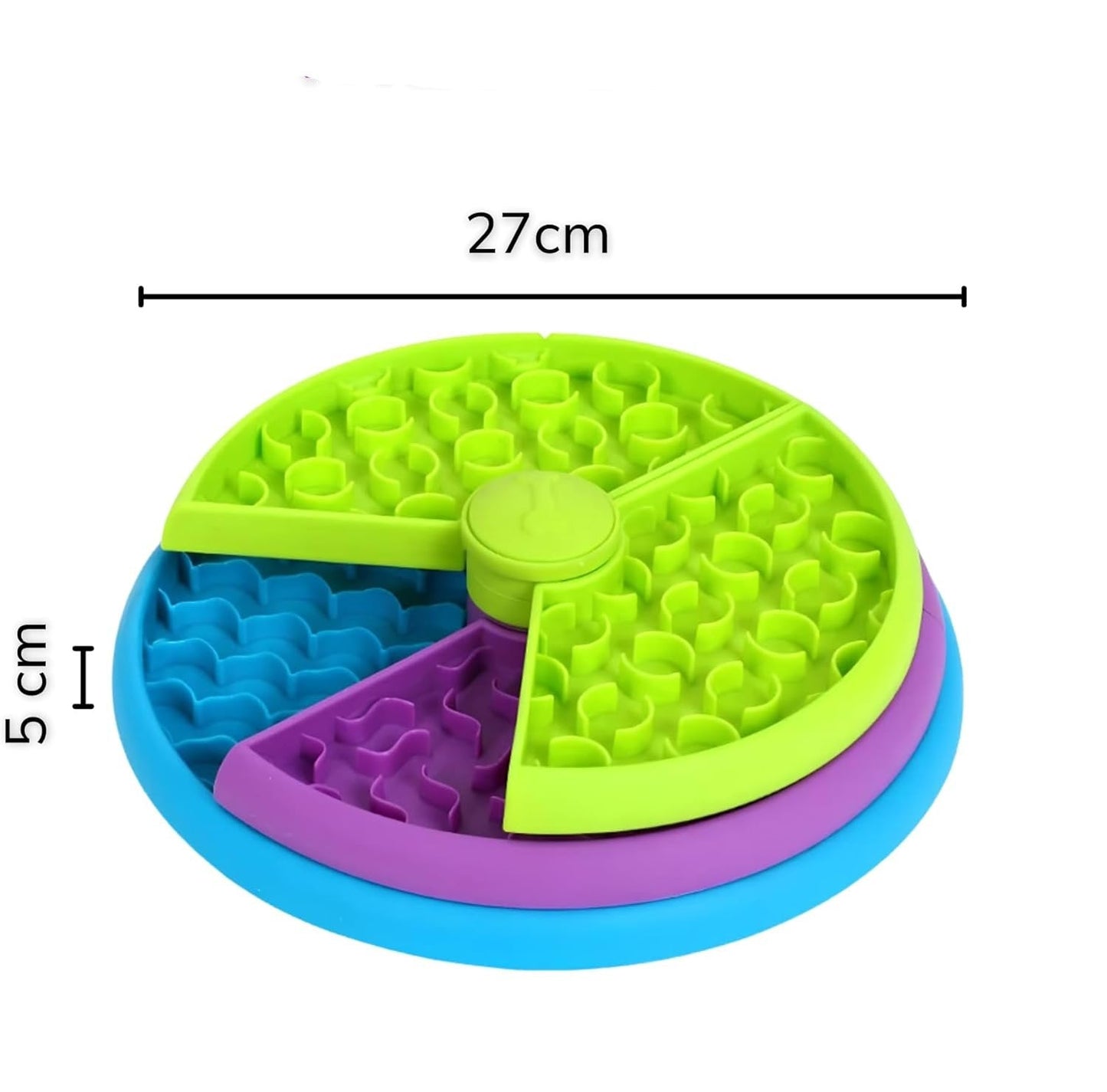 Puzzle-Feeding Napf mit Mehrfachfächern