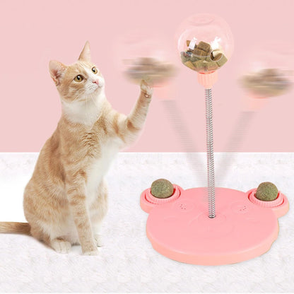 Wackelndes Katzenspielzeug mit Leckerli-Funktion