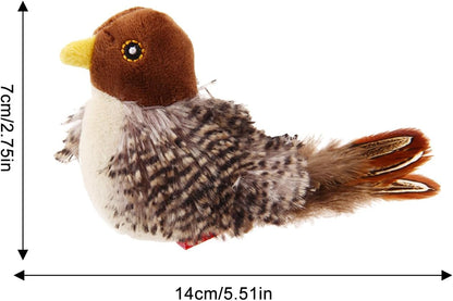 Interaktiver Vogel-Sound Hundespielzeug – Realistisches Zwitschern für Spiel & Spaß