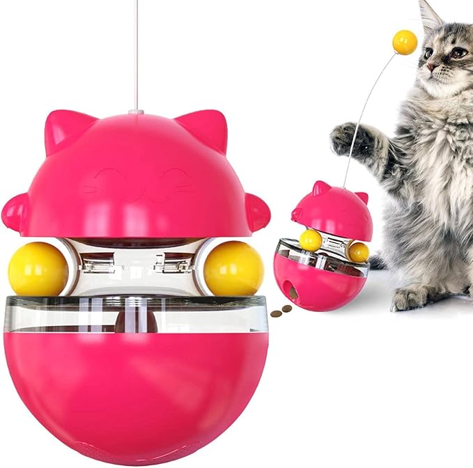 Katzen-intelligenzspielzeug Mit Wackelfunktion Und Leckerlis