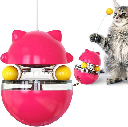 Katzen-intelligenzspielzeug Mit Wackelfunktion Und Leckerlis