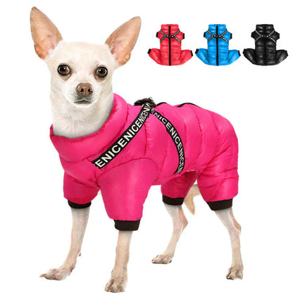 Atmungsaktiver Hundemantel mit Kälteschutz