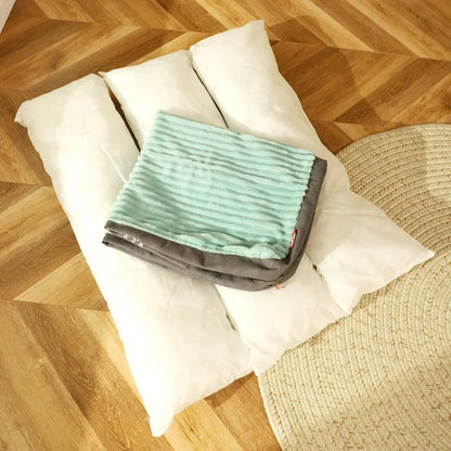 Flauschiges Hundebett mit abnehmbarem Bezug