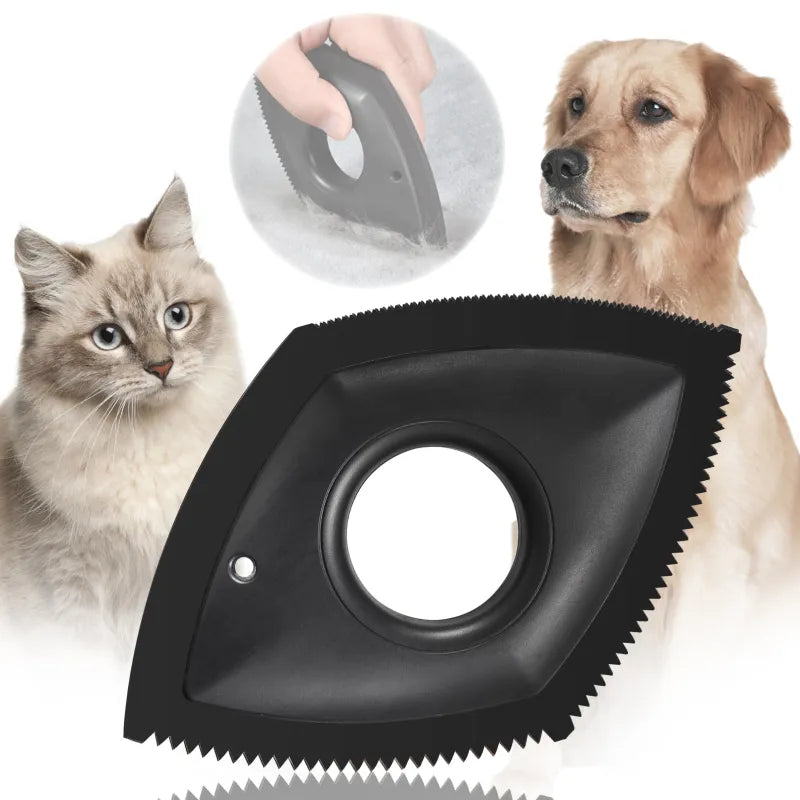Effektiver Tierhaarentferner für Möbel Teppiche und Kleidung mit Ergonomischem Griff