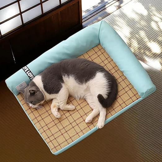 Eck-Hundebett mit Weichen Rändern – Komfortables Haustierbett für Kleine Hunde und Katzen