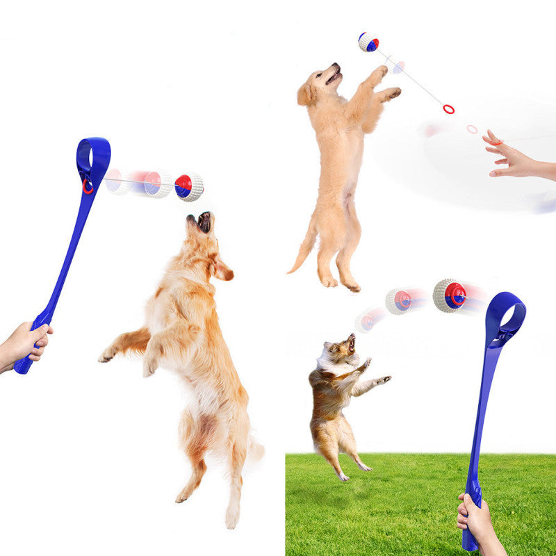 Spielzeug mit Ball und Schnur – Interaktives Wurf-Set für Kinder