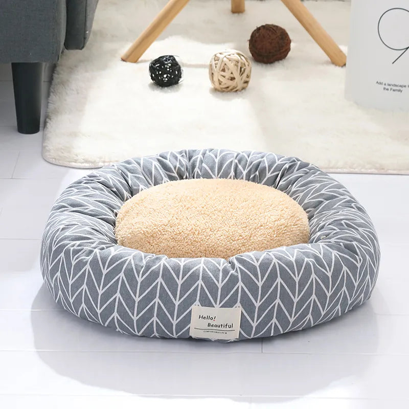 Hundebett Im Karierten Design für Gemütliche Ruhepausen
