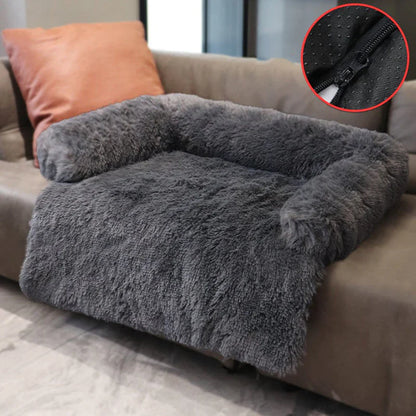 Kuscheliges Hundesofa mit luxuriösem Design