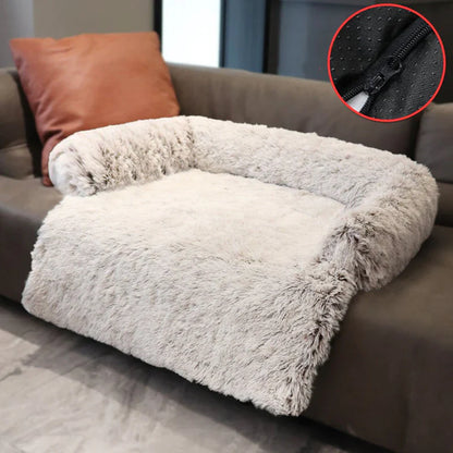 Kuscheliges Hundesofa mit luxuriösem Design
